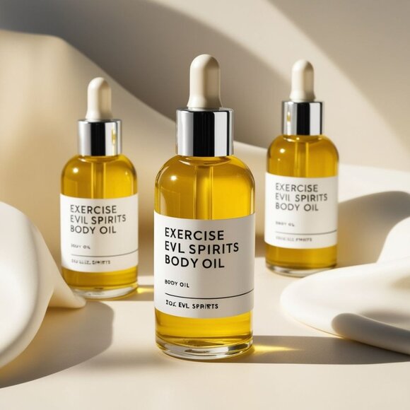 Halloween - Exercise Evil Spirits Body Oil: Purify and Protect - Picture 3 of 3